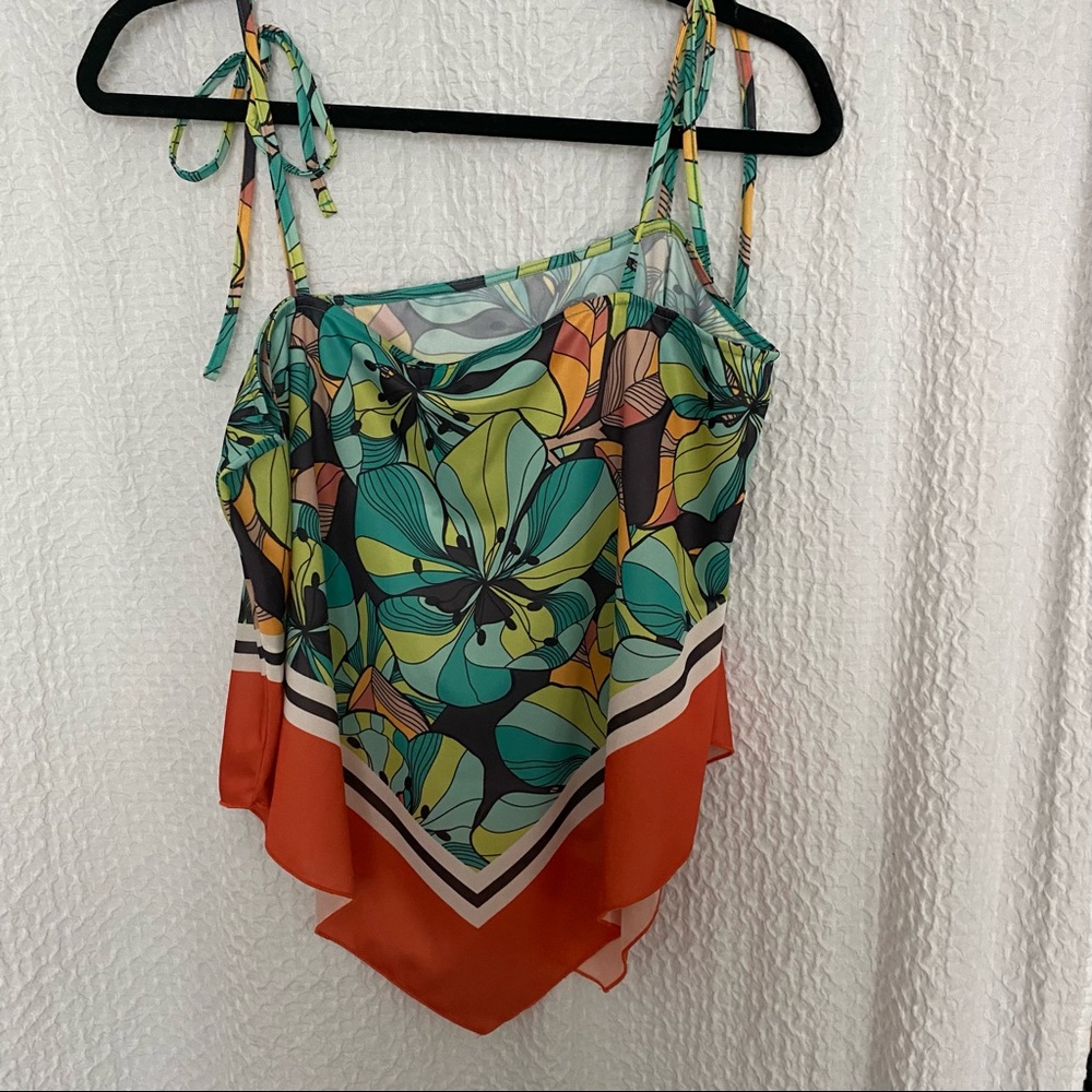 Zara satin top